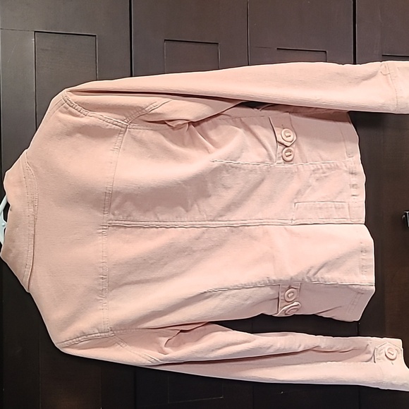 Pink Corduroy Jacket Size M - Picture 2 of 4